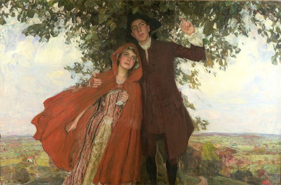 William Hatherell (British, 1855-1928), Tess of the d'Urbervilles or the elopement - CC BY-NC 2.0 Deed